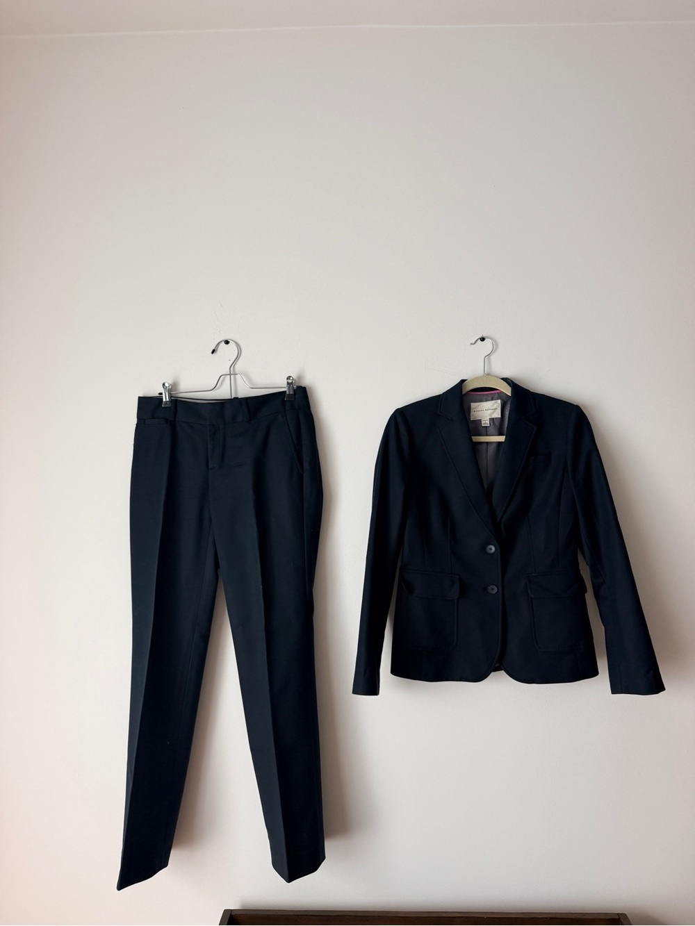 Classic Women’s Black Two-Piece Suit Jacket & Pants